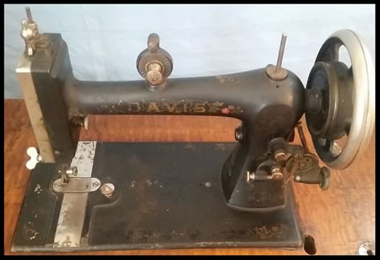 Davis Antik Dikiş Makinası